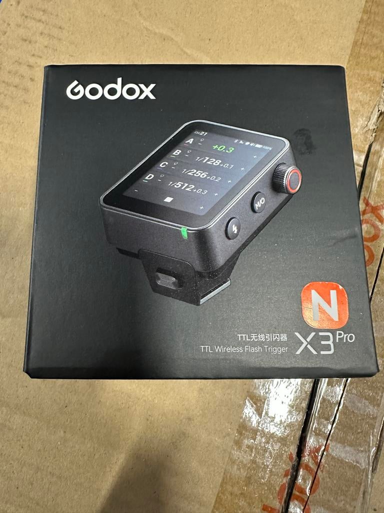 Godox X3 Pro TTL Draadloze Flitser Trigger Nikon, Ophalen of Verzenden, Nieuw, Overige merken