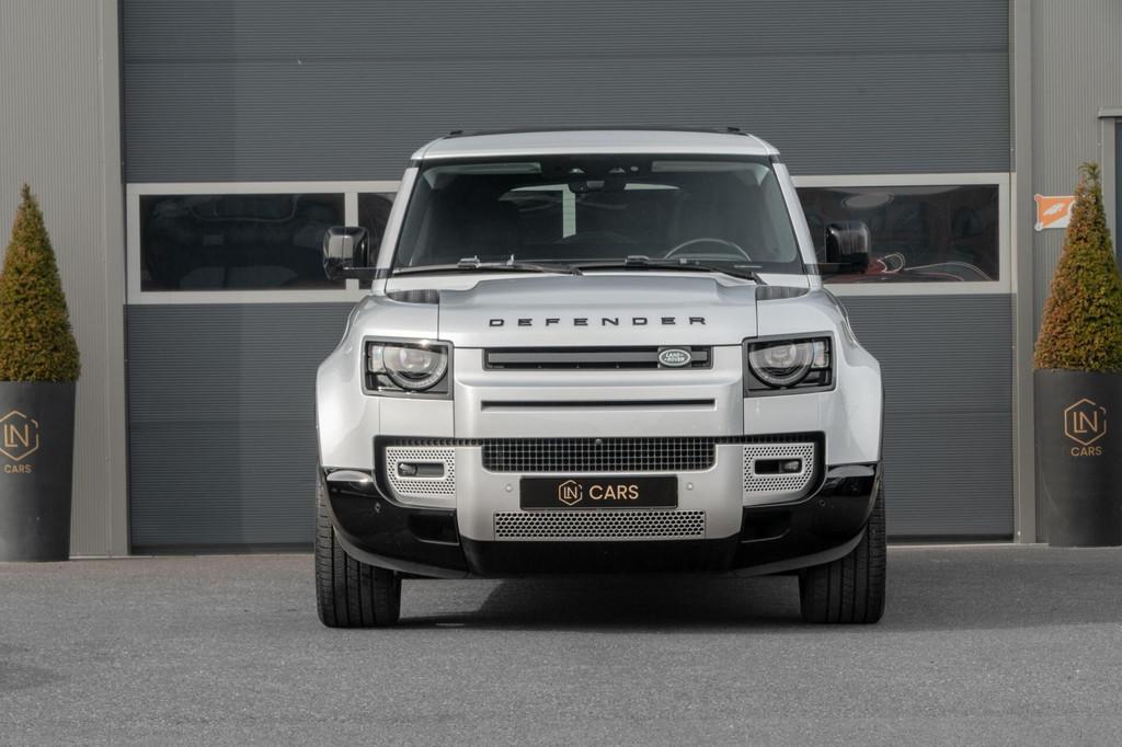 Land Rover Defender 3.0 D250 110|DAB|Grijs kenteken|Trekhaak, Automaat, 249 pk, Met garantie (alle), 2996 cc