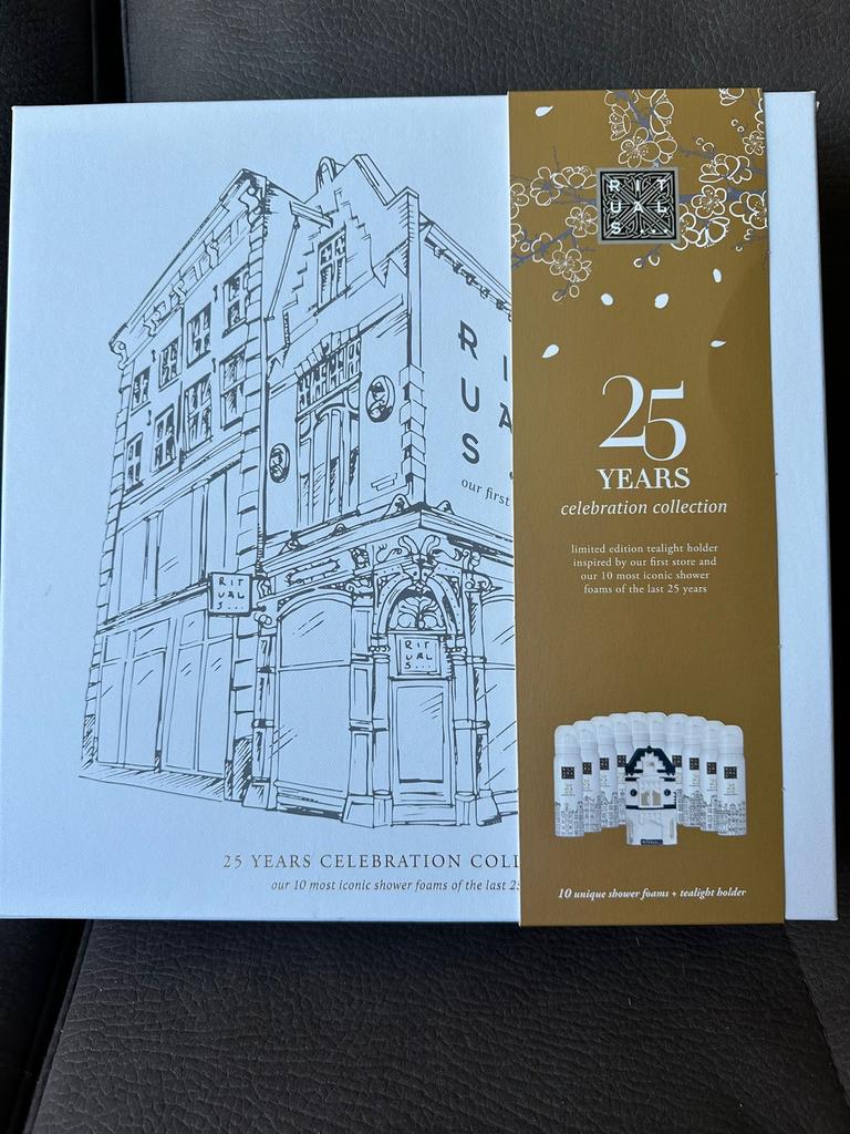 Rituals 25 Jaar Jubileum Collectie Doucheschuim & Huisje, Ophalen of Verzenden, Nieuw, Bad & Douche