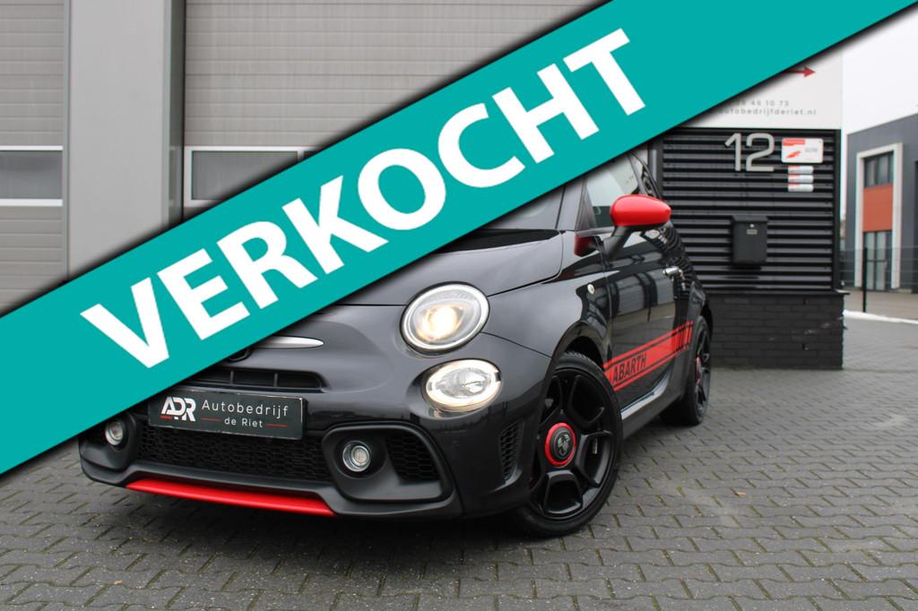 Fiat 500 1.4 T-Jet Abarth 595 Pista / NAVI / KUIPSTOEL/SPORT, Voorwielaandrijving, Stof, Gebruikt, Zwart