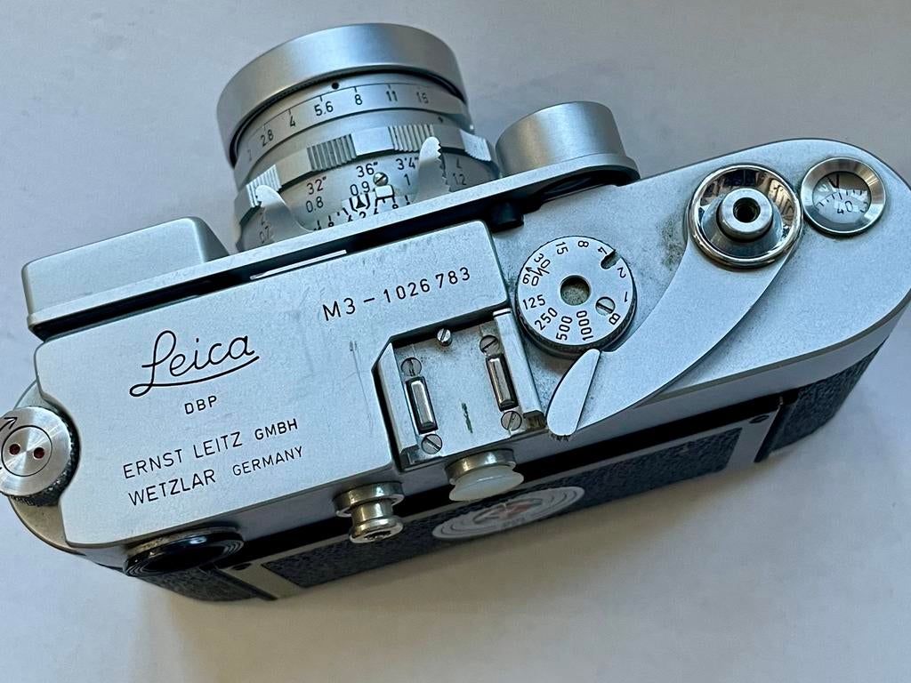 Leica M3 double stroke, Ophalen, Gebruikt, Compact, Leica