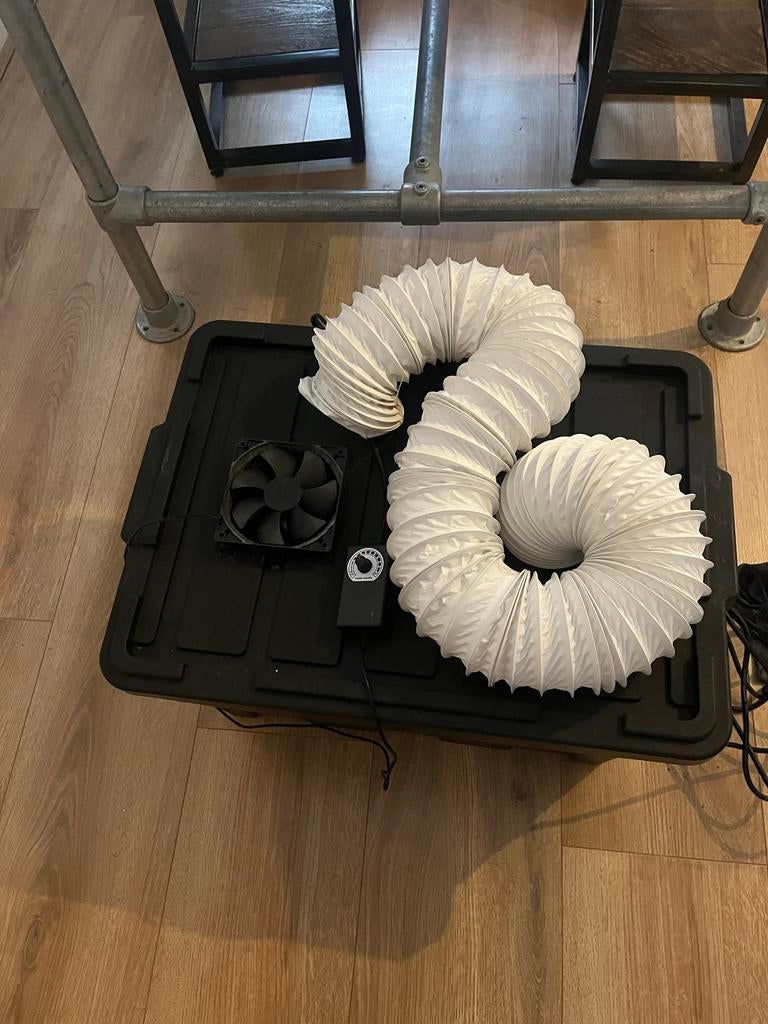 Complete set voor paddenstoelen kweek, Ophalen of Verzenden, Zo goed als nieuw, Kweekkast