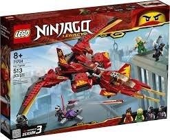Lego Ninjago Legacy Kai Fighter Legoset 71704, Ophalen of Verzenden, Zo goed als nieuw, Complete set, Lego