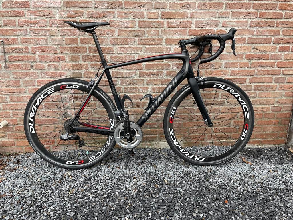 Specialized Tarmac Ultegra Di2, dura ace wielen, Carbon, Zo goed als nieuw, 57 tot 61 cm, Meer dan 20 versnellingen