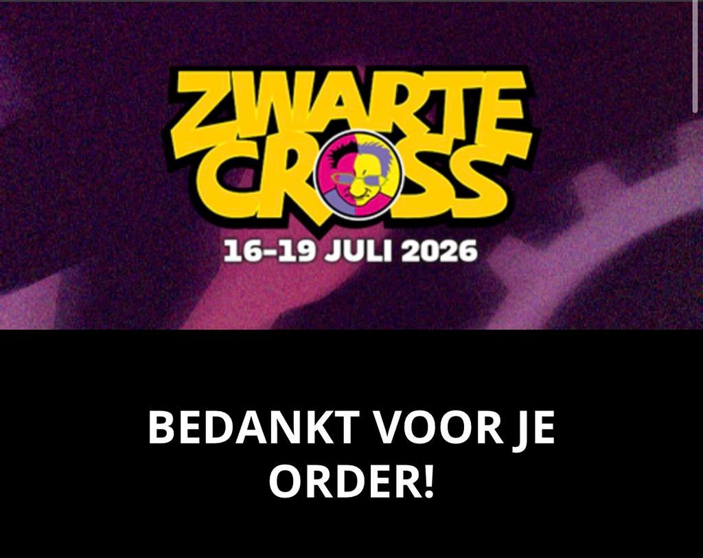 Zwarte Cross 2026 camping kaarten, Drie personen of meer, Meerdaags