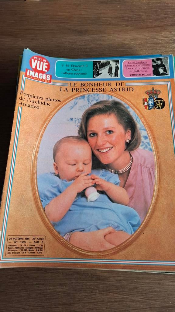 46 exemplaren Point de Vue Images du Monde 1986, Ophalen of Verzenden