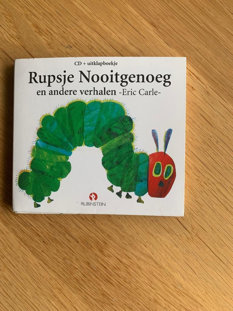 CD met Verhaaltjes van Eric Carle oa Rupsje Nooitgenoeg, Cd's en Dvd's, Cd's | Kinderen en Jeugd, Ophalen, Zo goed als nieuw, Boxset