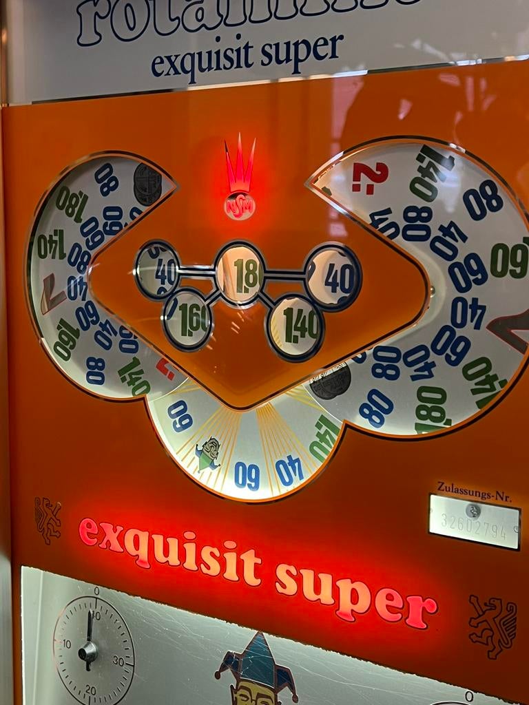 Oude wandautomaat, gokkast euros, Ophalen, Zo goed als nieuw, Nvt, Euro