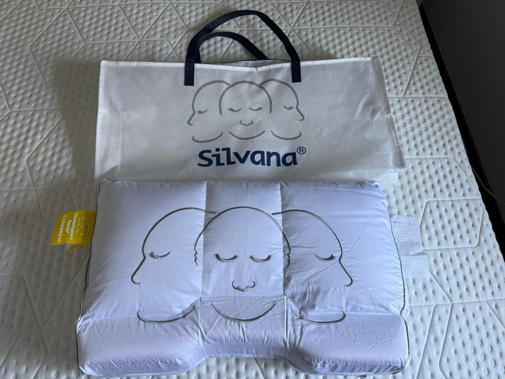 Silvana Support Royale Dons Hoofdkussen, Eenpersoons, Wit, Nieuw, Ophalen of Verzenden