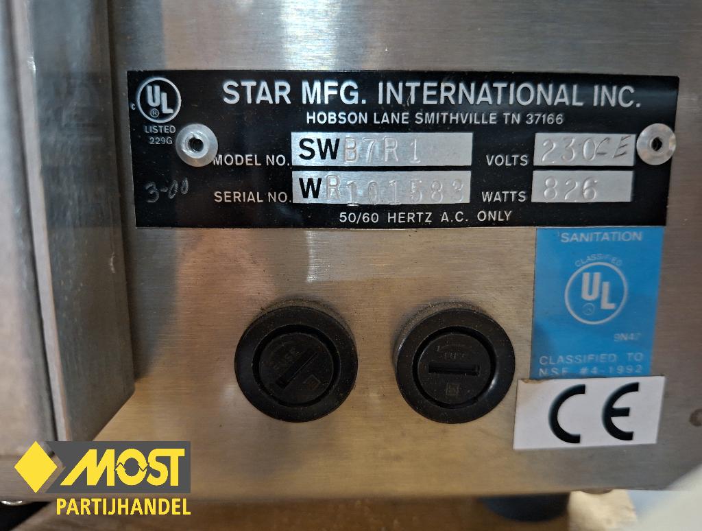 Star professioneel wafelijzer, Ophalen, Nieuw