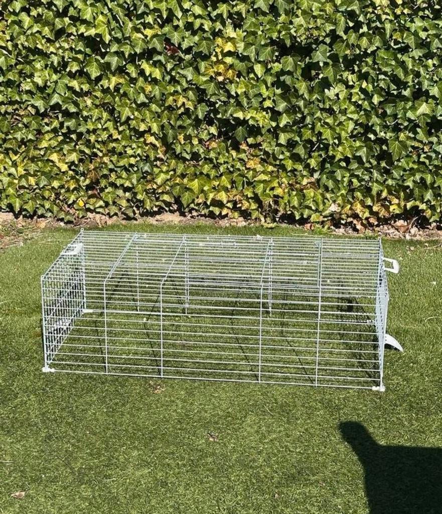 Konijnen / dieren ren dak - zonder bodem!, Ophalen, Zo goed als nieuw