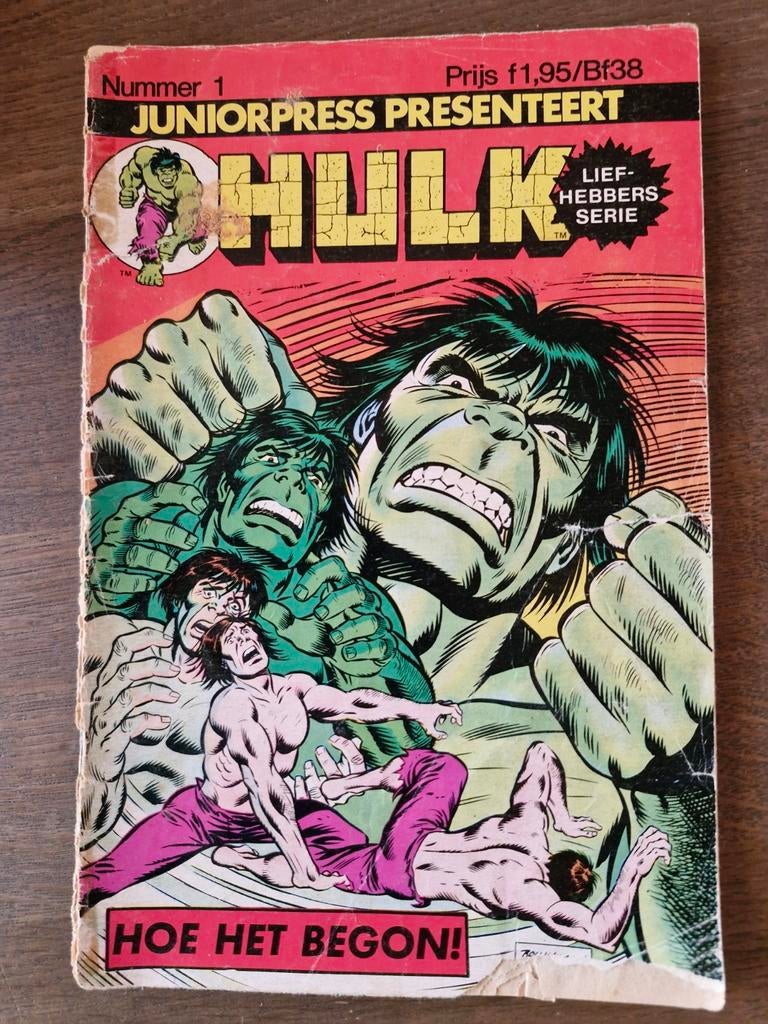 De Hulk stripboeken., Meerdere comics, Ophalen of Verzenden, Gelezen, Europa