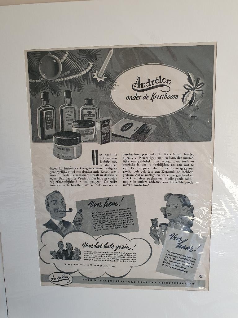 10 prenten van reclames, Ophalen of Verzenden, Voor 1940, Gebruikt, Overige onderwerpen