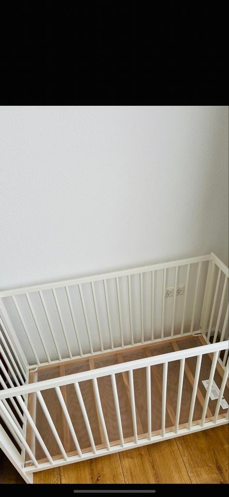 Ledikant met matras 60x120 cm nieuw in doos, Ophalen, Nieuw, Minder dan 140 cm, Matras