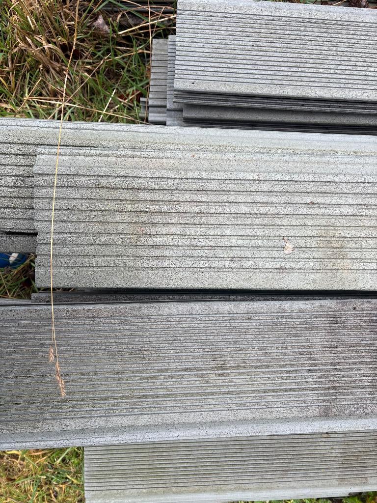 Composiet terrasplanken, Ophalen, Gebruikt, Composiet