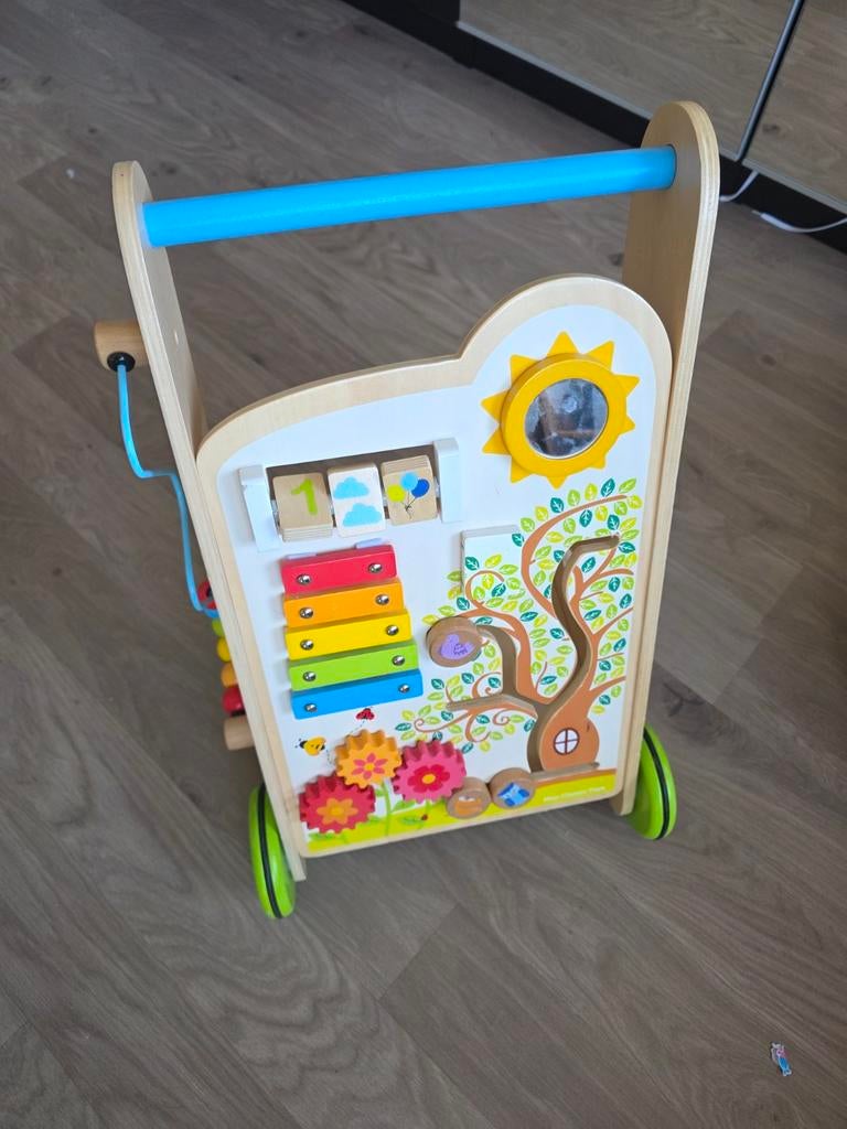 Loopkarretje, Ophalen, Gebruikt