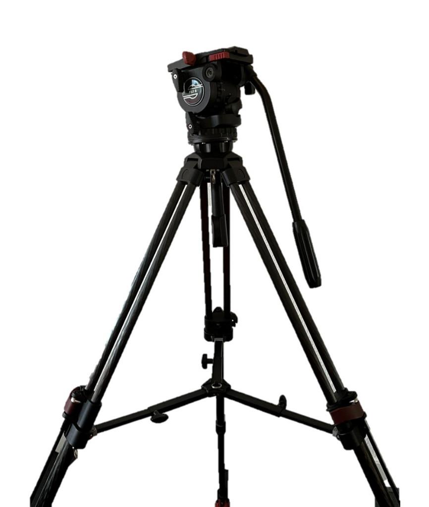 Statief Sachtler FSB 8 carbon Fiber Statief (Tripods), Ophalen, Driepoot, Zo goed als nieuw, 150 tot 175 cm