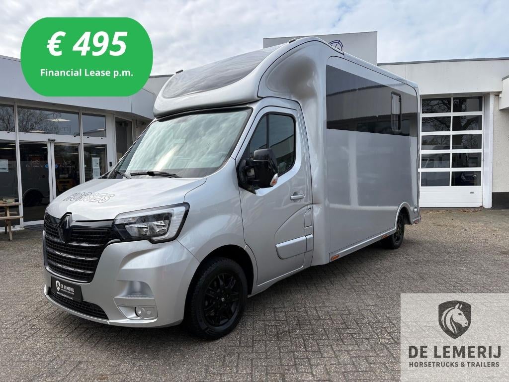 Renault Master Automaat Sodiak Nubia Hengstenuitvoering 2022, Dieren en Toebehoren, Ophalen, Gebruikt, Polyester, 2-paards trailer