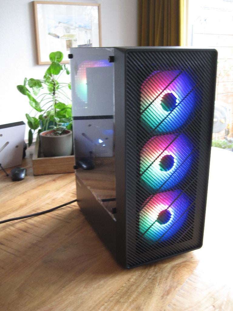 Game PC i7 6700K-4.2-GHZ-RX 580 8GB-1TB-256 SD-16GB, Ophalen, Virtual Reality, Zo goed als nieuw, HDD