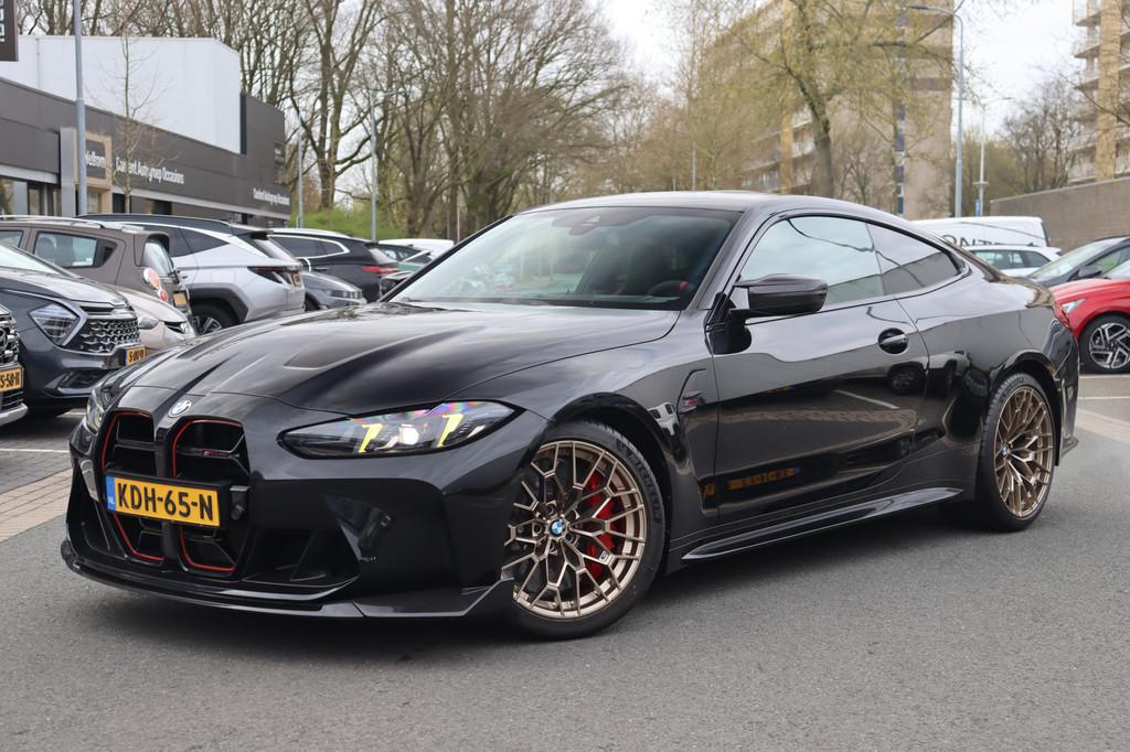 BMW M4 Coupé CS Automaat / M Drive Professional / M Carbon, Auto's, Euro 6, Met garantie (alle), 4 stoelen, Zwart