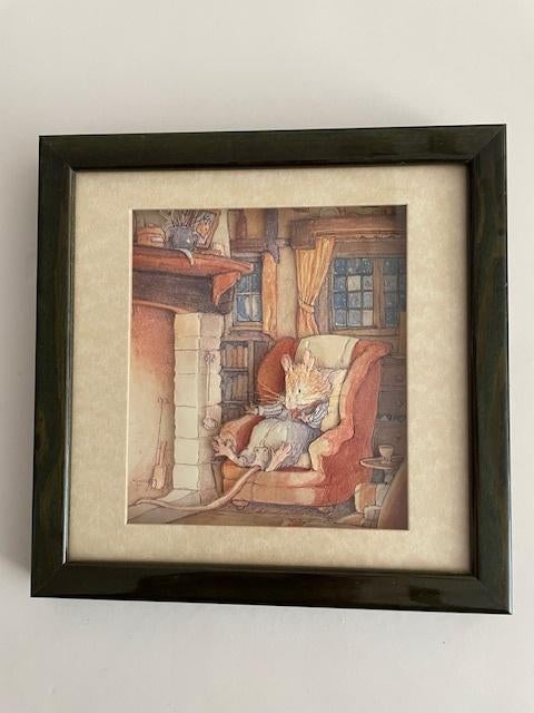 Brambly Hedge Schilderij 3D Winter, Living Pictures, Ophalen of Verzenden, Zo goed als nieuw, Dier