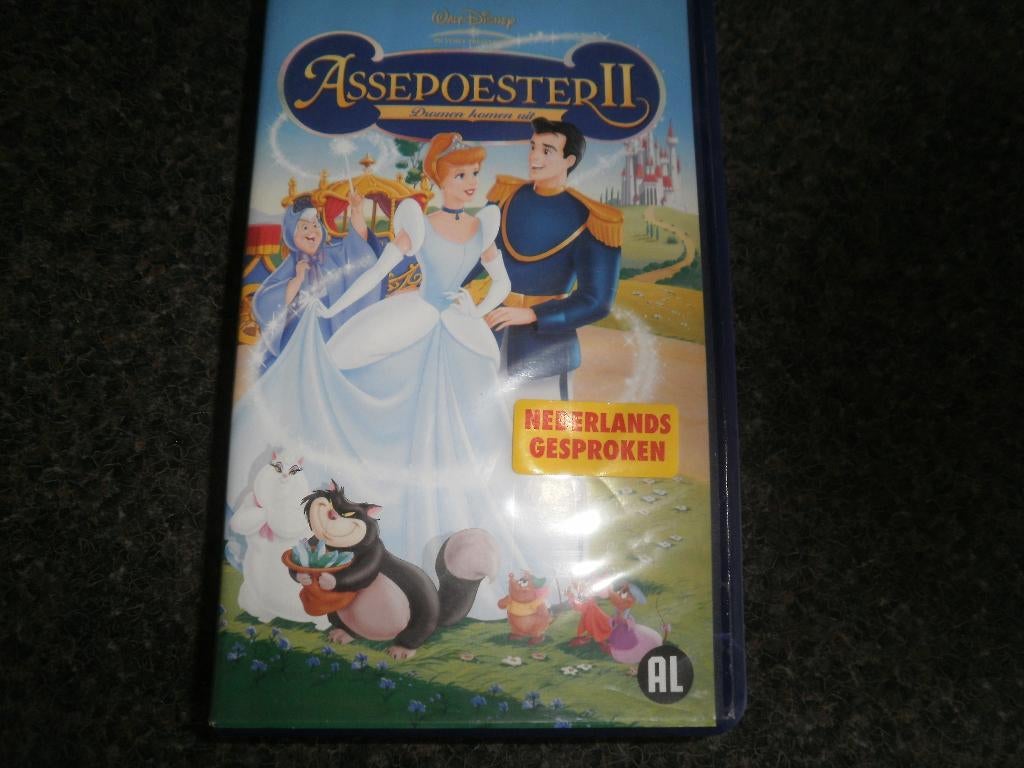 ASSEPOESTER 2! Mooie Disney Klassieker Op VIDEO!, Tekenfilm, Alle leeftijden, Kinderprogramma's en -films, Ophalen of Verzenden