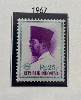 1x 1967 Pres. Soekarno, Ophalen of Verzenden, Postfris, Zuidoost-Azië