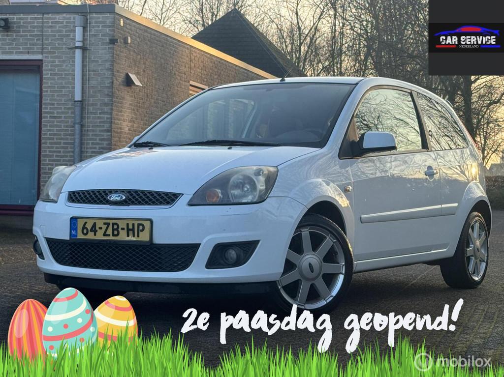 Ford Fiesta 1.3-8V Cool & Sound/NAP/NWE APK/LMV/AC/, 1299 cc, 4 cilinders, Wit, Origineel Nederlands