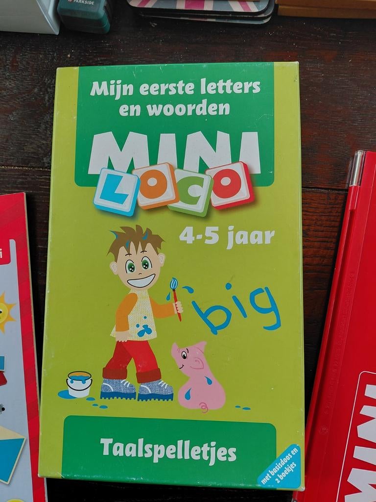 Mini Loco taalspelletjes 4-5 jaar, Ophalen of Verzenden