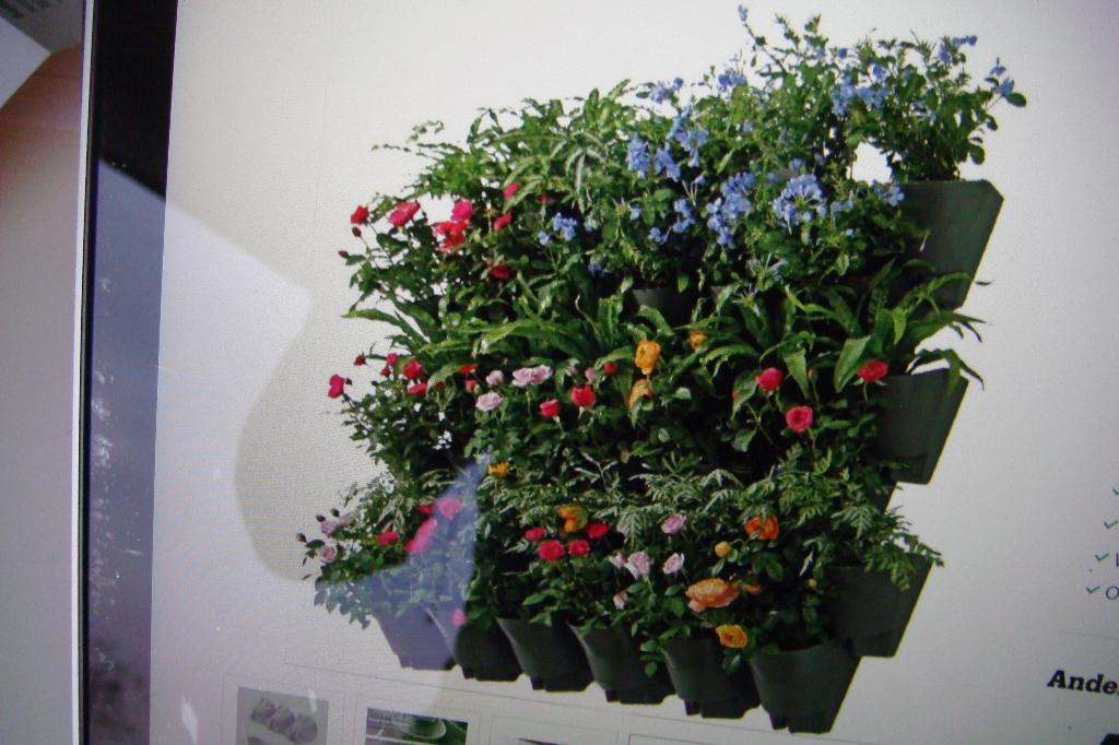 Worth verticale wand plantenbak inzethouders, Ophalen, Nieuw, Kunststof, Balkon