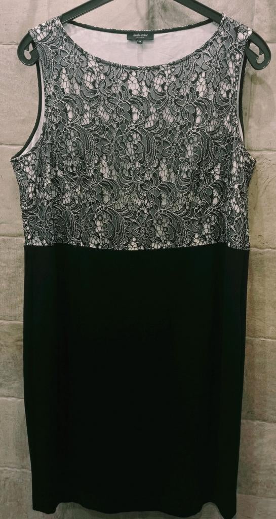 Claudia Strater - Zgan Zwarte Jurk Maat 46, Zwart, Maat 46/48 (XL) of groter, Ophalen of Verzenden, Zo goed als nieuw