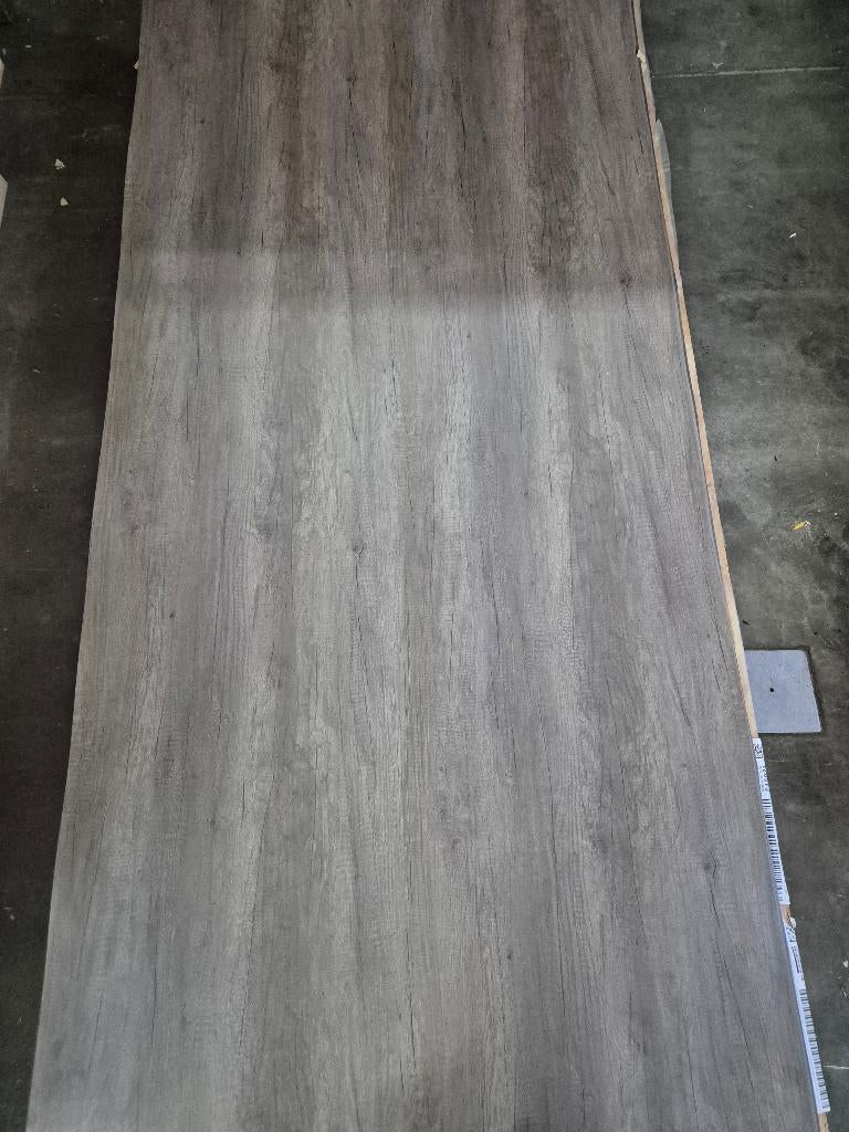 HPL fineer platen grijs eiken 305x131cm ( 586 ), Ophalen, Gebruikt, Nb, Nb