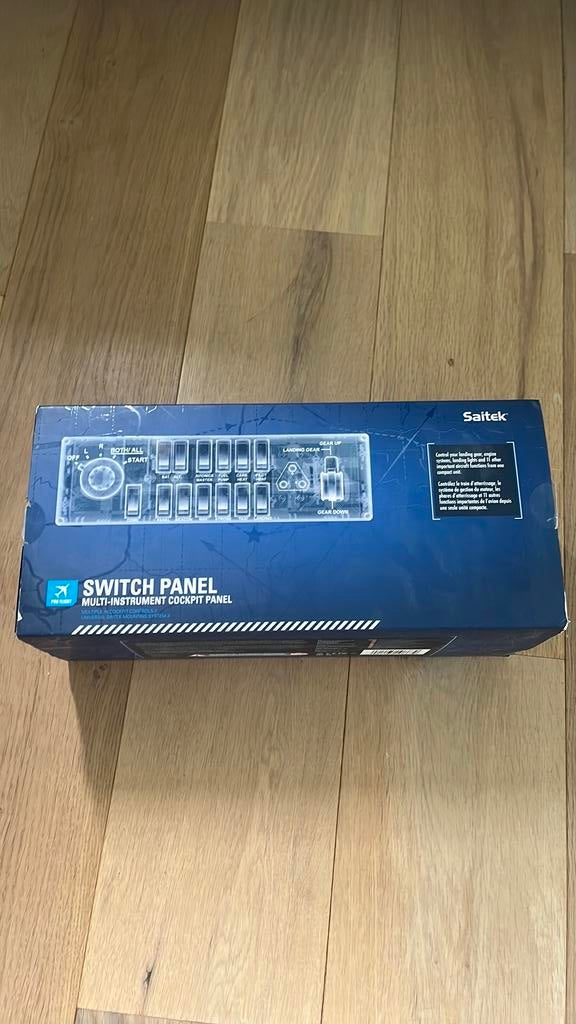 Saitek Switch Panel, Ophalen, Zo goed als nieuw
