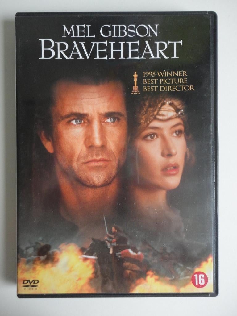 Braveheart (1995), Cd's en Dvd's, Vanaf 16 jaar, Ophalen of Verzenden, Zo goed als nieuw, Oorlog