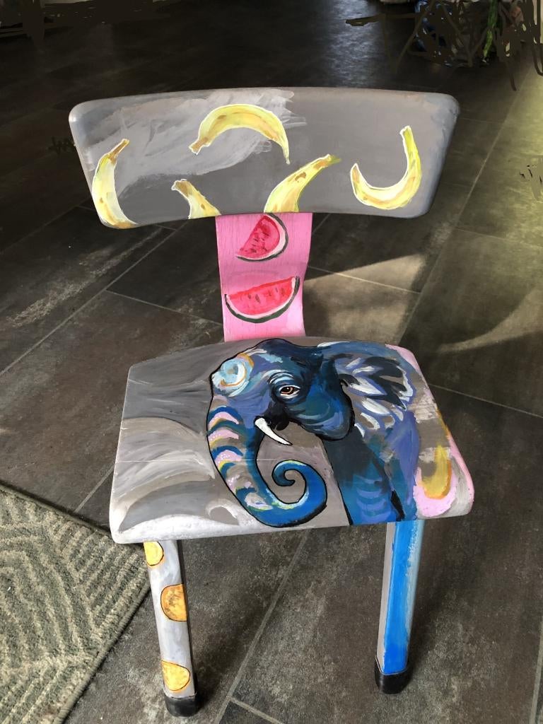 Kunstzinnig kinderstoeltje, Ophalen of Verzenden, Nieuw, Stoel(en)