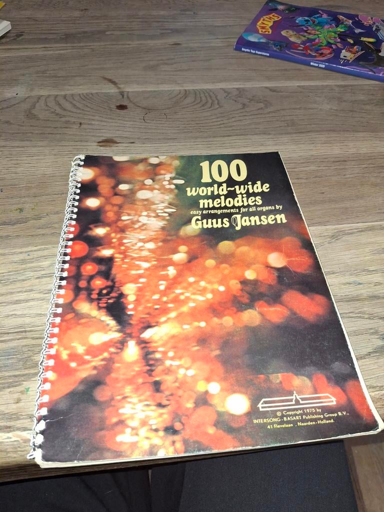 Piano boek, Muziek en Instrumenten, Bladmuziek, Gebruikt, Wereldmuziek, Les of Cursus, Ophalen of Verzenden