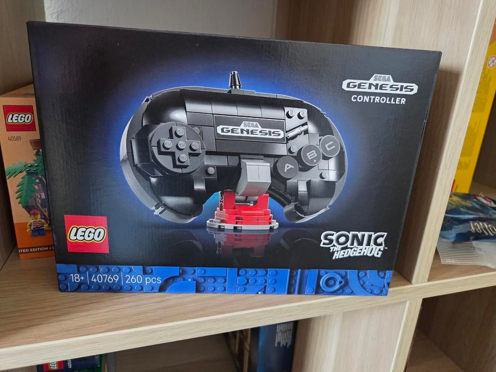 LEGO Ideas 40769 Sega Genesis Controller Nieuw in Doos, Vanaf 18 jaar, Overige genres, 1 speler, Nieuw