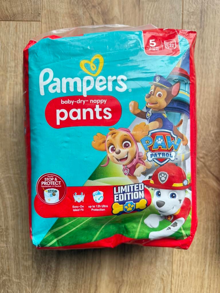 Pampers baby-dry nappy pants, Kinderen en Baby's, Badjes en Verzorging, Ophalen, Nieuw, Overige typen, Overige merken