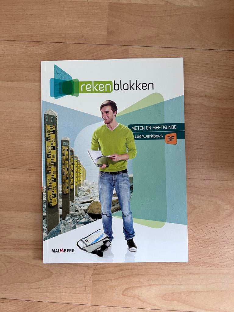 Rekenblokken: Meten en Meetkunde Leerwerkboek 3F, Boeken, Ophalen, Beta, Zo goed als nieuw, MBO