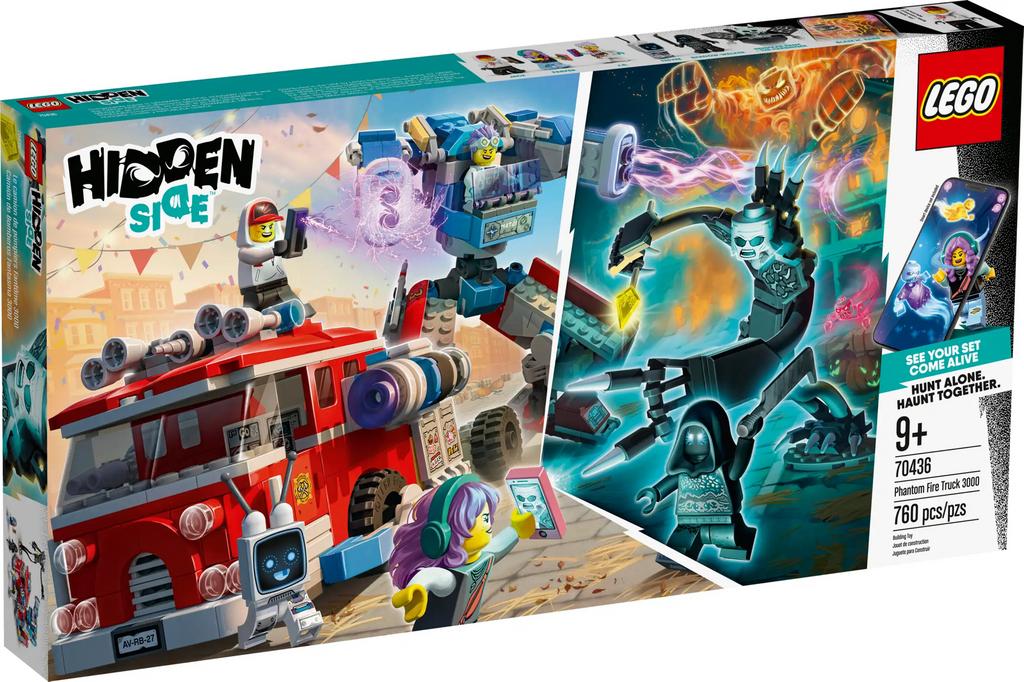 LEGO Hidden Side 👻 Phantom Fire Truck 3000 70436 - NIEUW!, Overige thema's, Lego, Nieuw, Ophalen of Verzenden