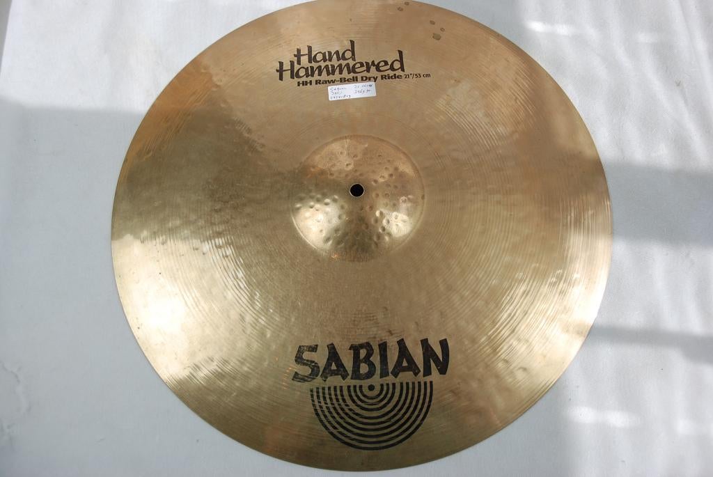 Sabian HH Raw Bell Dry ride 3469gr. 21 inch  <24241819>, Sabian, Gebruikt, ., Drums of Percussie