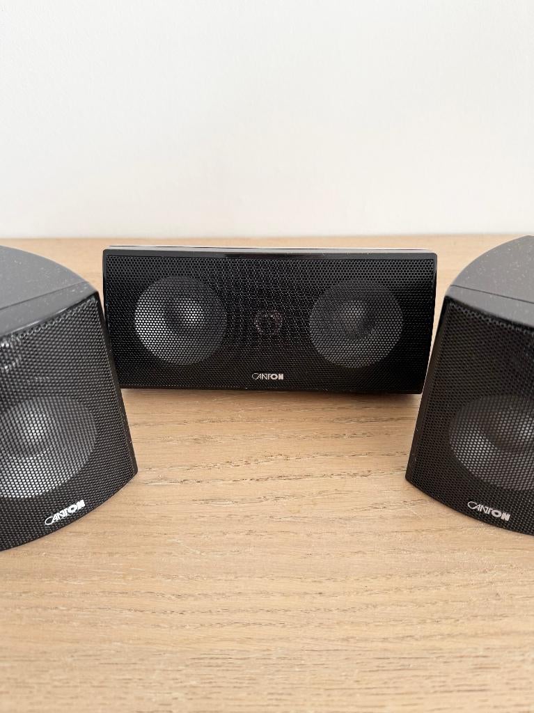 Canton speakers (3 stuks), Overige merken, Ophalen of Verzenden, Zo goed als nieuw, 60 tot 120 watt