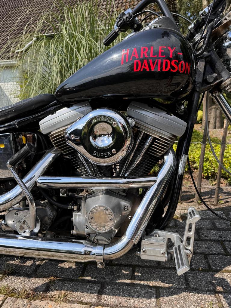 Harley davidson FXSB 1340cc evo 1985 belastingvrij!, 2 cilinders, 1340 cc, Motorrijbewijs A, Particulier