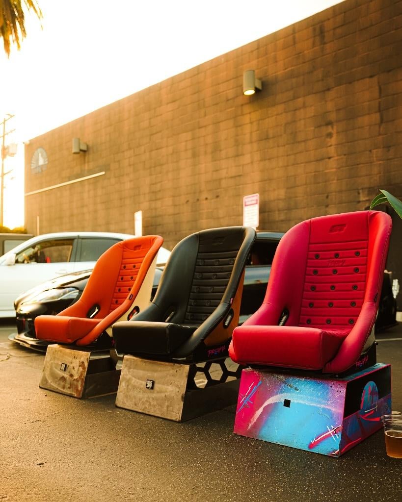 NRG Prisma ST Retro Kuipstoel Sportstoel autostoel stoel, Ophalen of Verzenden