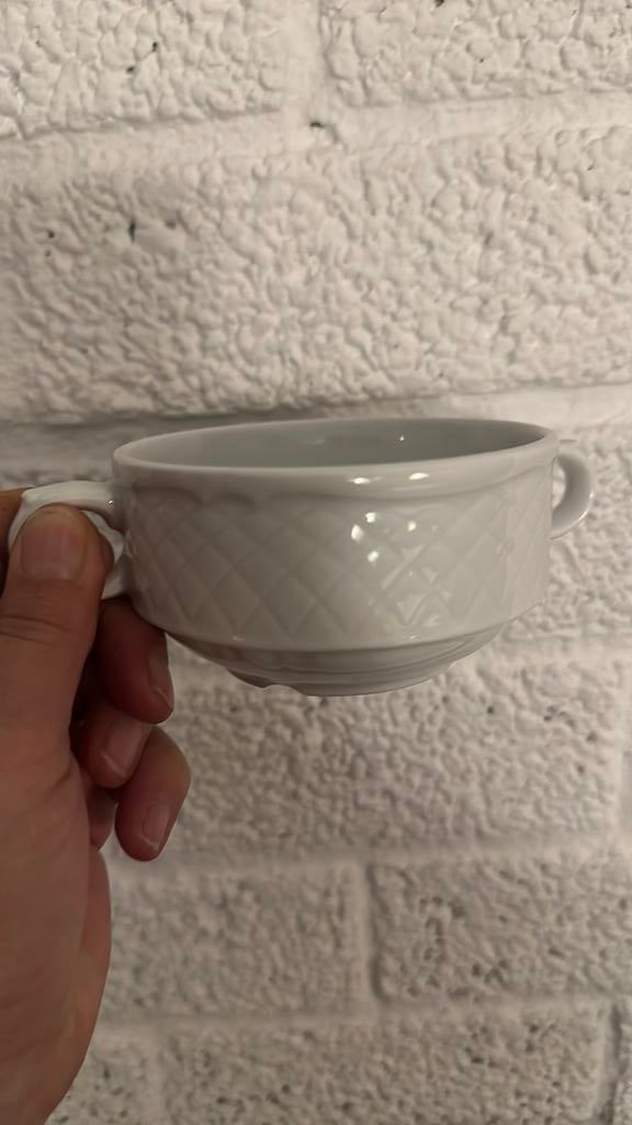 Grote partij horeca soep kommen, Ophalen, Overige typen, Zo goed als nieuw, Effen