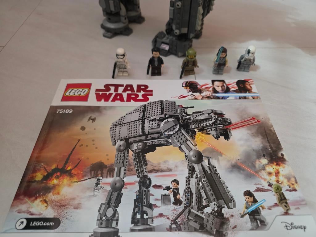 LEGO Star Wars 75189 First Order Heavy Assault Walker, Ophalen of Verzenden, Zo goed als nieuw, Complete set, Lego