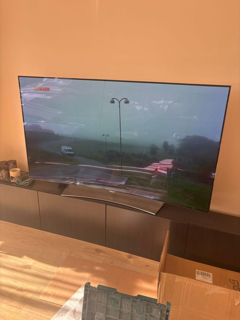 LG CURVED TV | 65 inch, Ophalen, Gebruikt, OLED, 100 cm of meer