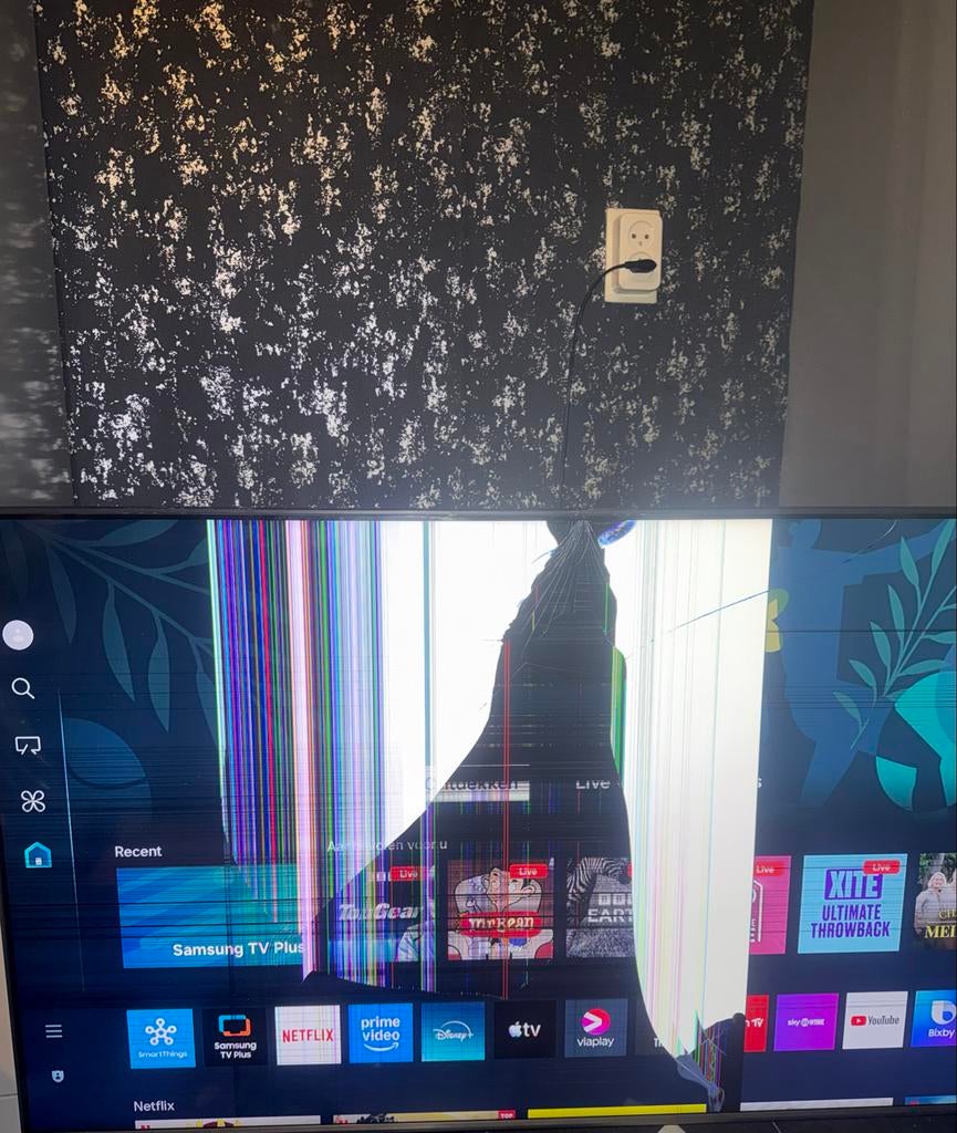 Samsung QLED 4K TV QE50Q60BD met defect scherm, QLED, 50 Hz, Ophalen of Verzenden, Samsung