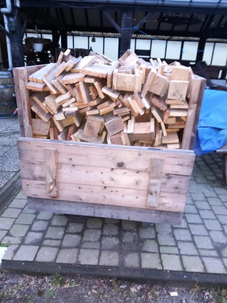 Palletten hout per kuub - Ideaal brandhout, Minder dan 3 m³, Ophalen, Overige houtsoorten, Blokken