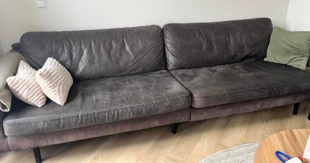4-zits bank en loveseat van Sissy Boy, 250 tot 300 cm, Gebruikt, Ophalen of Verzenden, Rechte bank